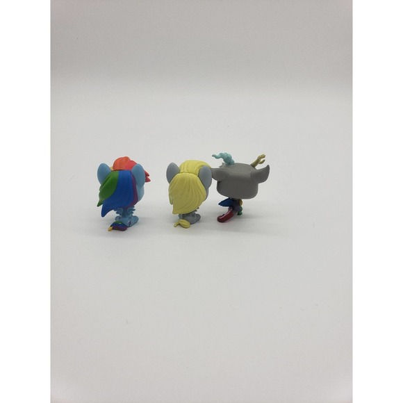 My Little Pony - Loose Rainbow Dash, Derpy, & Discord Pocket Pop Funko - Picture 2 of 4